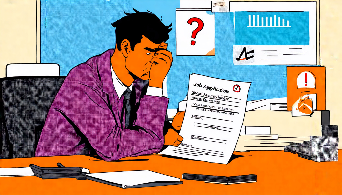 Navigating Job Applications: Should a Request for Your SS# Be a Cause for Concern?
