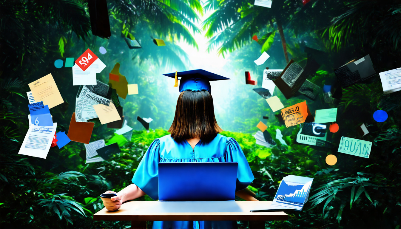 Navigating the Job Jungle: A Gen Z Graduate's Struggle in the 2024 Employment Landscape